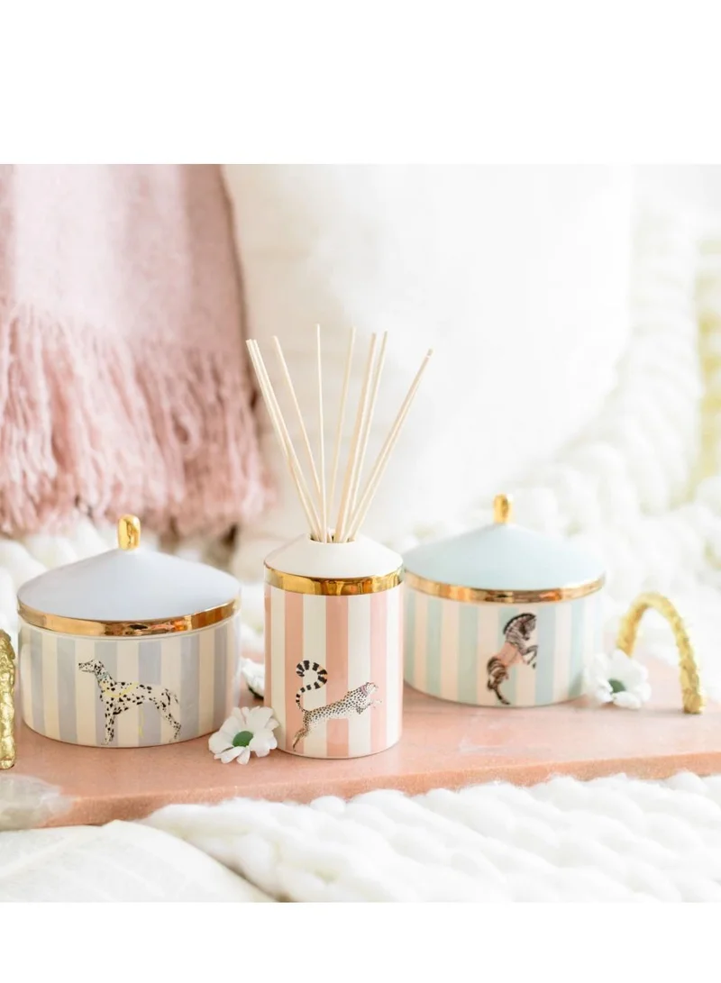YVONNE ELLEN Party Animal Cranberry and Oakwood Scented 3 Wick Candle