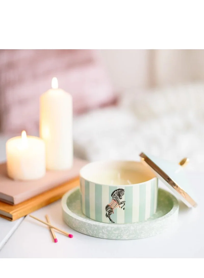YVONNE ELLEN Party Animal Cranberry and Oakwood Scented 3 Wick Candle