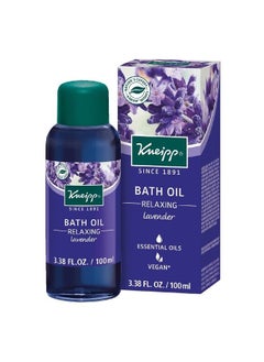 Kneipp Lavender Herbal Bath Oil, Relaxing Soak, 3.38 fl. oz.  - Image 1