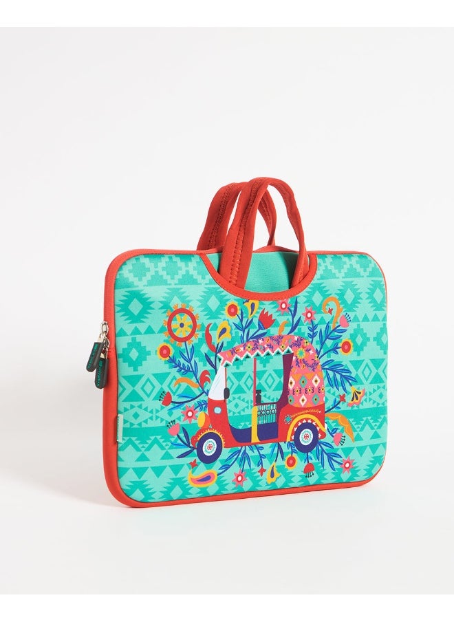 Chumbak Chumbak Laptop Sleeve Bags for Women | Laptop Case Cover Pouch Bags for Ladies | Office/College Laptop Bags | Compatible with Hp/Dell/MacBook Air  - Image 3