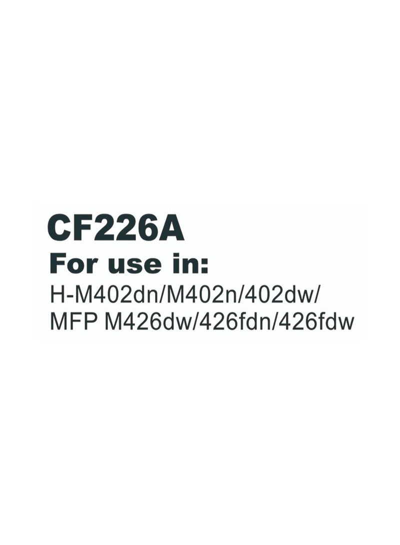 MKS Toner Cartridge CF226A Compatible with HP Laserjet M402/MFP M426 - Image 2