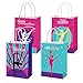 BQK 16 PCS Gymnastics Party Bags With Handles Gymnastics Birthday Party Supplies Gymnastics Party Favors Gymnastics Gifts For Girls Boys Teens Gymnasts Coach Gymnastics Party Decorations - Image 3
