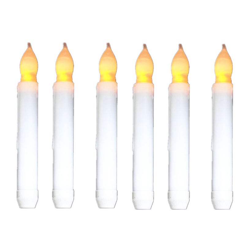 12 pcs Simulation Candle Lamp Candle Lamp Pole Candle Light for Halloween Dancing Evening Without Battery Size 3 - Image 2
