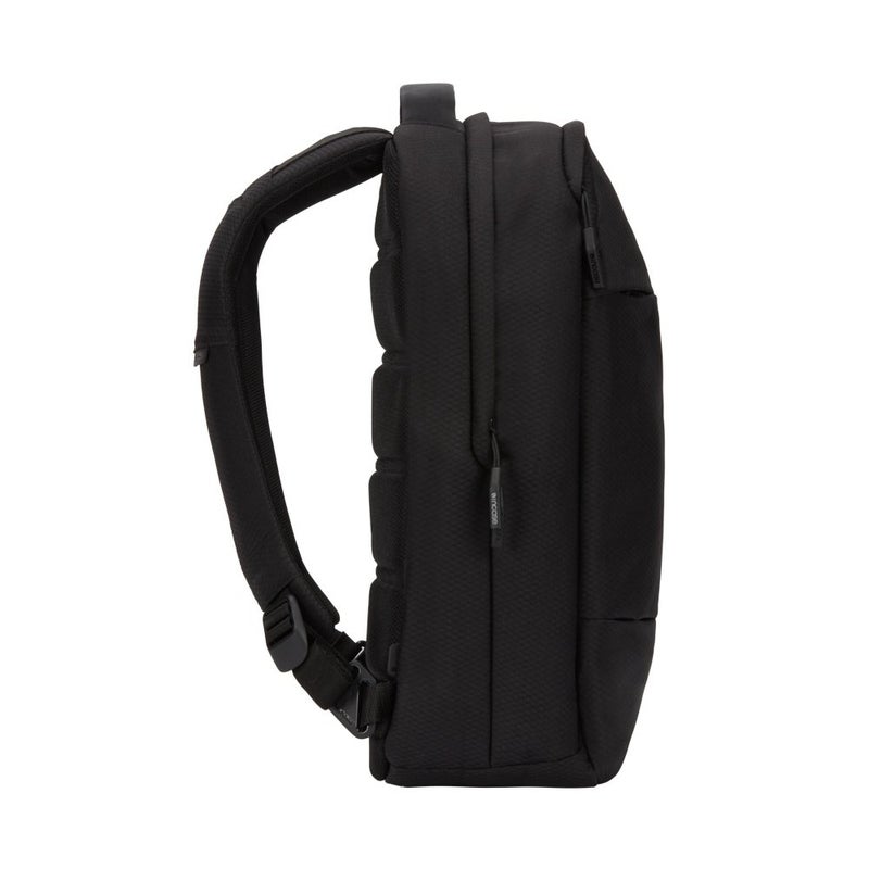 Incase Compact City Backpack with Diamond Ripstop â€“ 18L Everyday Travel Tech Backpack and Laptop Bag for Work or School â€“ Three Pockets, 16â€ Padded Laptop Sleeve, Quick Access Pocket â€“ Black - Image 4
