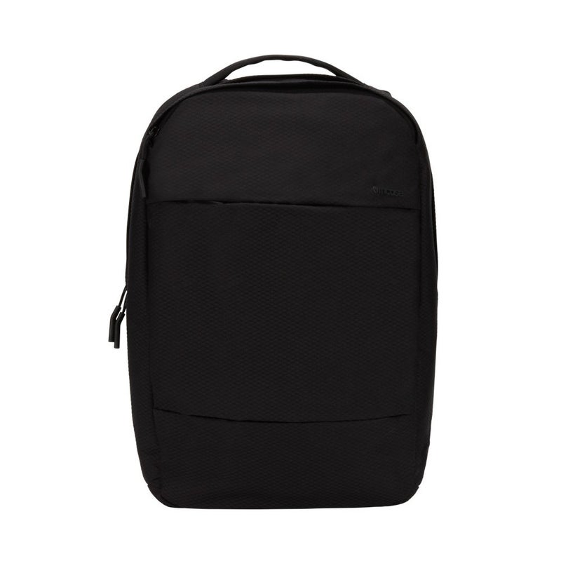 Incase Compact City Backpack with Diamond Ripstop â€“ 18L Everyday Travel Tech Backpack and Laptop Bag for Work or School â€“ Three Pockets, 16â€ Padded Laptop Sleeve, Quick Access Pocket â€“ Black - Image 1