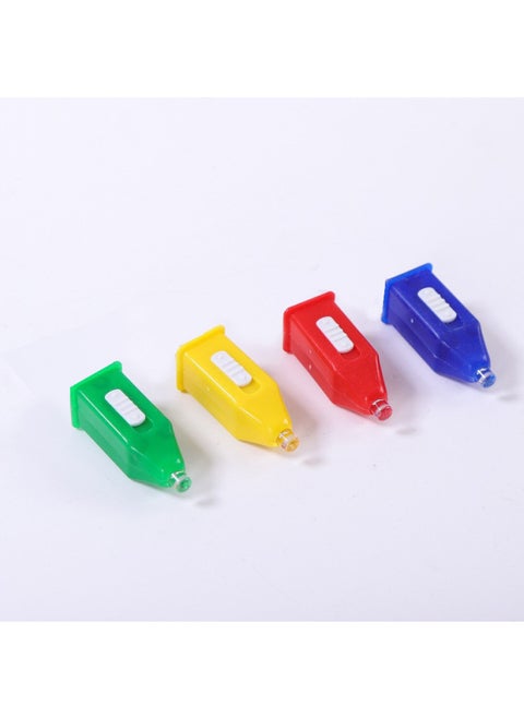 Direct Money Detector Lamp Portable Fluorescent Anti-counterfeiting Code Blue Violet Pen Vase Key Chain Money Detector-Color:Pagoda Without Chain