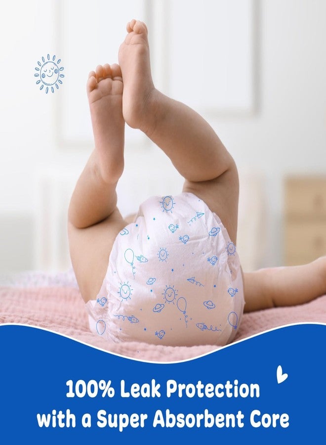 EVELANCE Baby Diaper Pants with Snug Fit, Ultra Soft Cottony Feel, Fast Absorption, and Anti-Leak Protection for All-Day Dryness | NB | 12-17 kg | 26 Count (XL) - Image 3