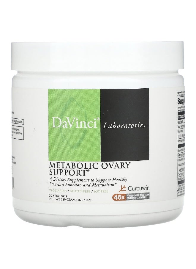 DaVinci Laboratories DaVinci Laboratories, Metabolic Ovary Support , 6.67 oz (189 g)  - Image 1