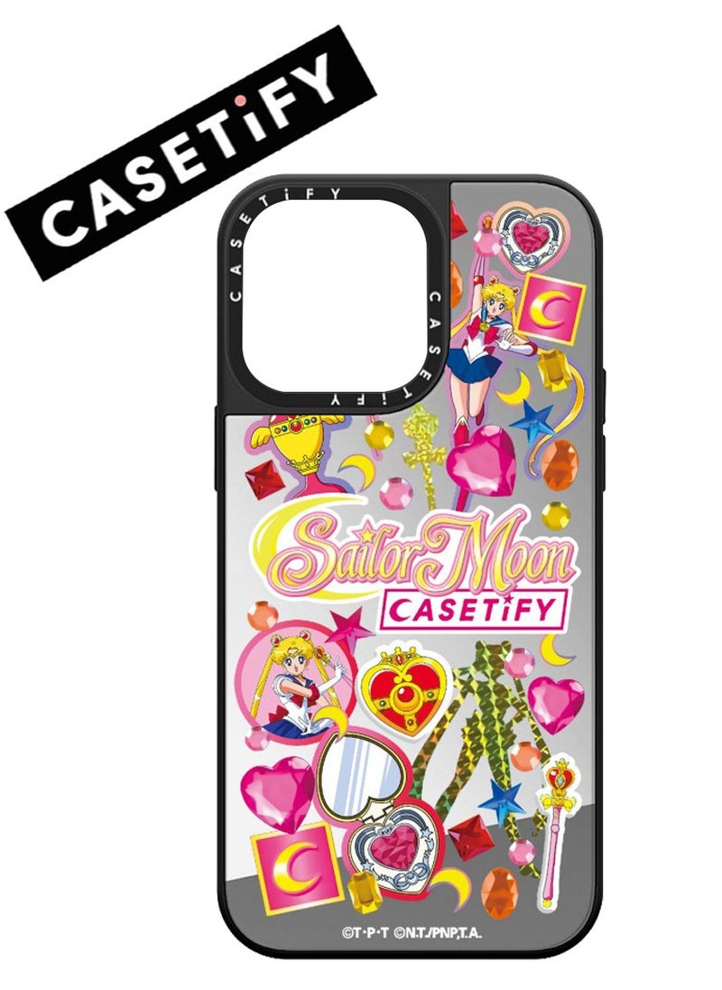 Casetify - Apple iPhone 14 Pro Max Case Sailor Moon Magnetic Adsorption Phone Cover - Mirror Face - Image 1
