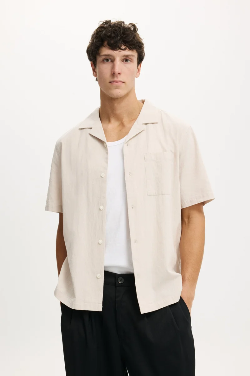 Cotton On RIVIERA SHORT SLEEVE SHIRT