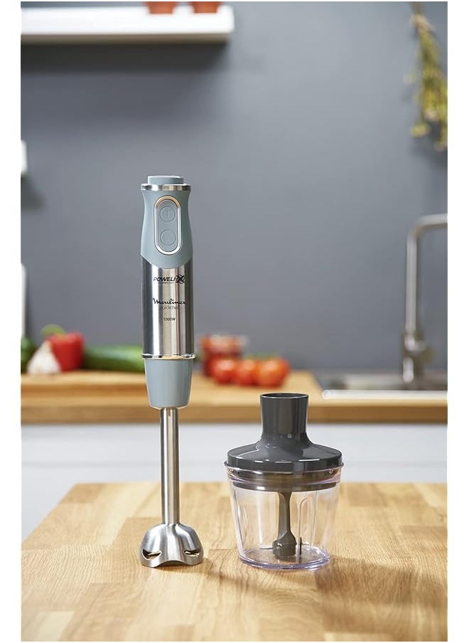 مولينكس خلاط يدوي Quickchef Lite Hand Stick بقوة 1000 وات و20 سرعة وسعة 500 مل وكوب مفرمة من الفولاذ المقاوم للصدأ مع ضمان لمدة عامين Dd656D27  - Image 4