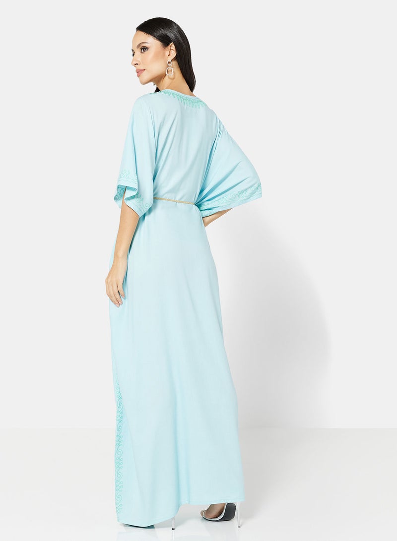 ARABIAN CLOSET EMBROIDERED KAFTAN - Image 2