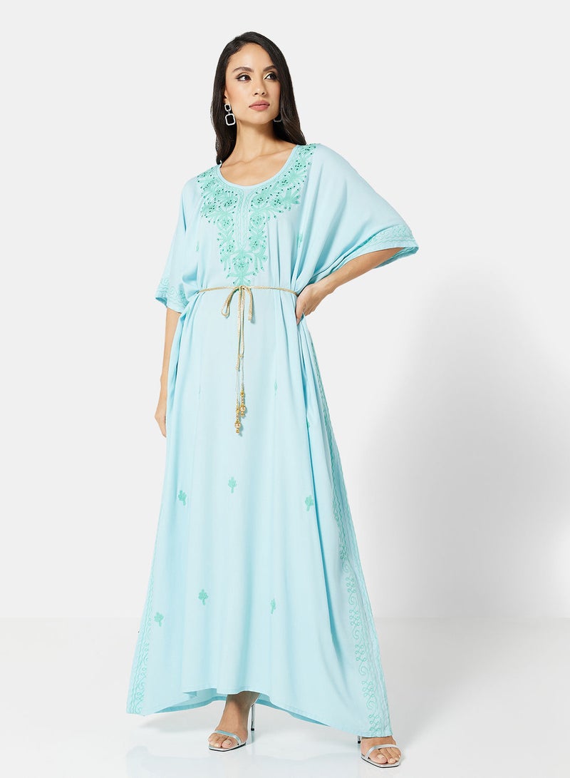 ARABIAN CLOSET EMBROIDERED KAFTAN - Image 1