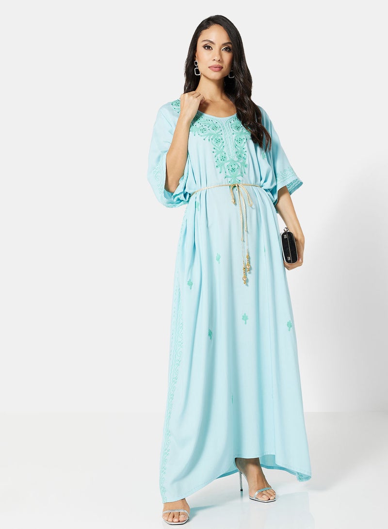 ARABIAN CLOSET EMBROIDERED KAFTAN - Image 3