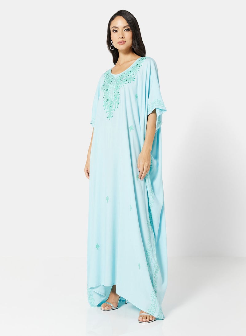 ARABIAN CLOSET EMBROIDERED KAFTAN - Image 5