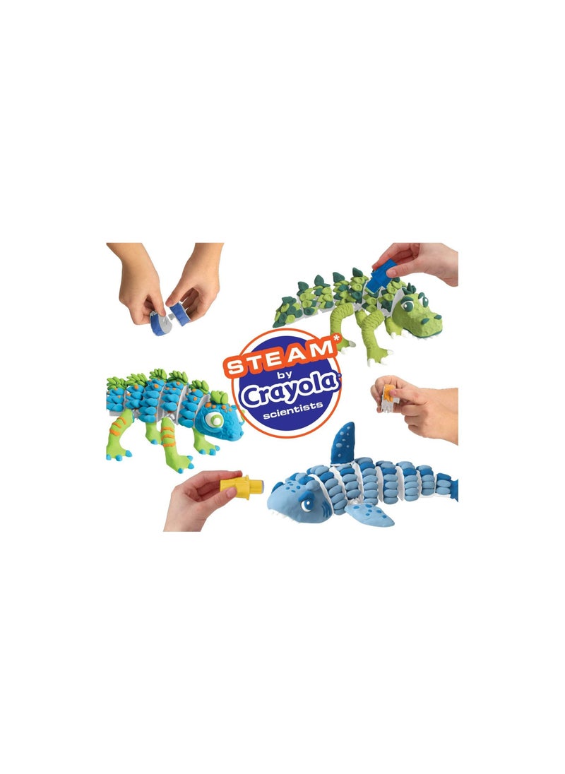 Crayola - Crayola Build A Beast Bundle, Model Magic Craft - Image 1