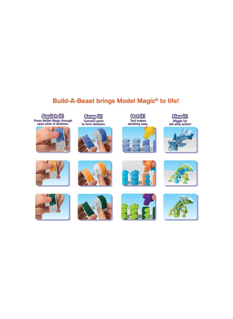 Crayola - Crayola Build A Beast Bundle, Model Magic Craft - Image 1