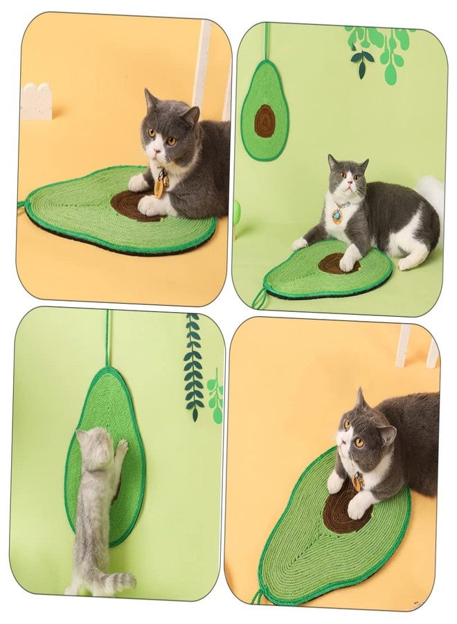BUGUUYO Cat Scratch Pad 16.92X11.02In Household Decorative Scratching Board Adorable Kitten Scratcher Cat Accessory for Indoor Exercise and Claw Care - Image 2