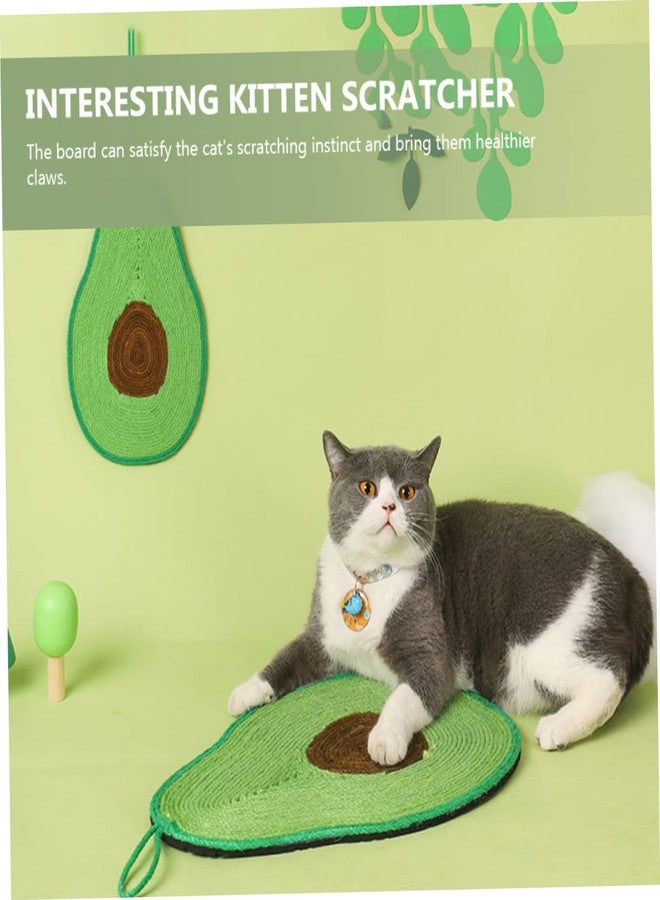 BUGUUYO Cat Scratch Pad 16.92X11.02In Household Decorative Scratching Board Adorable Kitten Scratcher Cat Accessory for Indoor Exercise and Claw Care - Image 5