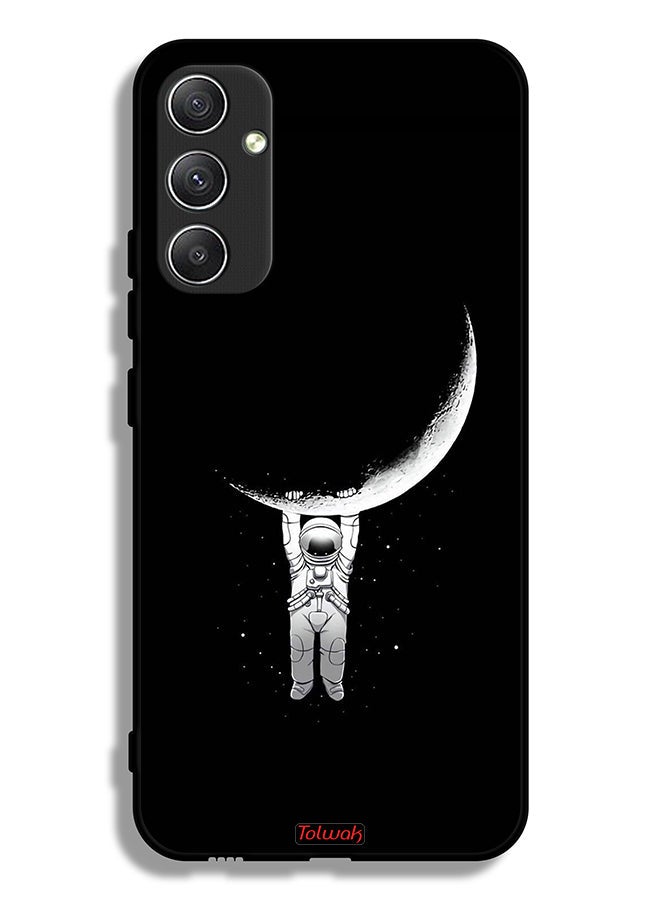 Tolwak Samsung Galaxy A34 5G Protective Case Cover Hanging From Moon - Image 1