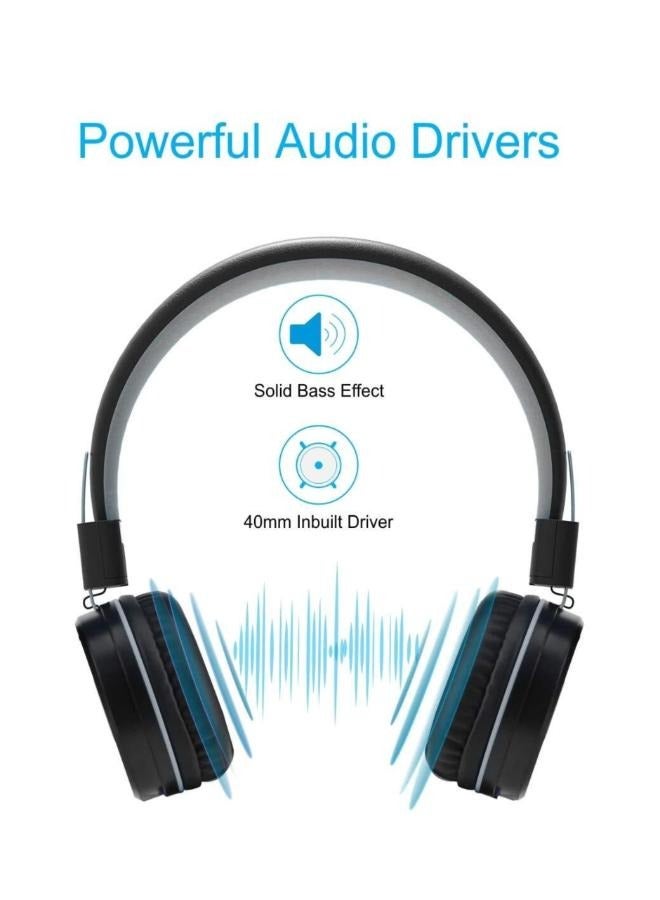 Xplore Wired Bass Headsets with 40mm Driver Foldable Lightweight Headphones with shared port - Image 2