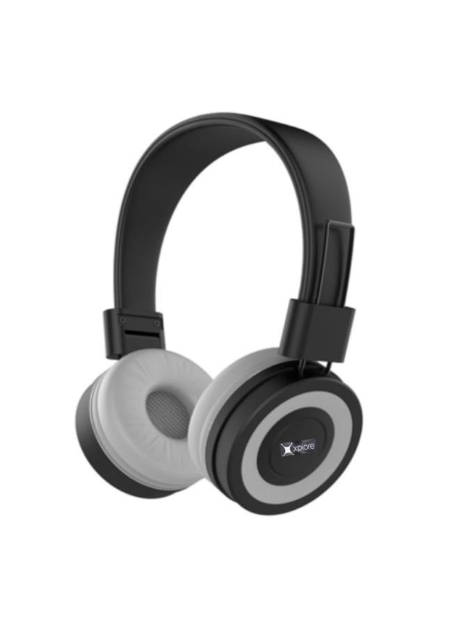 Xplore Wired Bass Headsets with 40mm Driver Foldable Lightweight Headphones with shared port - Image 1