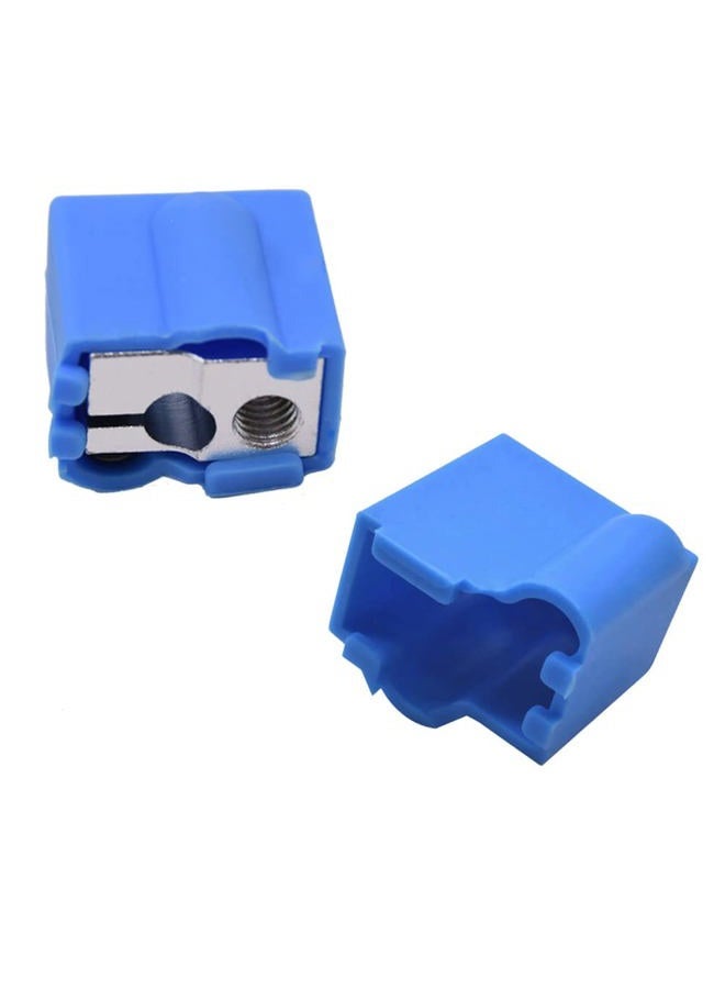 DORUNDEA 5-Pack Volcano Hotend Block Silicone Sock Cover 300C High Temperature Compatible with Vyper 3D Printer Artillery Sidewinder X1 X2 Genius Titan Extruder Hotend - Image 2