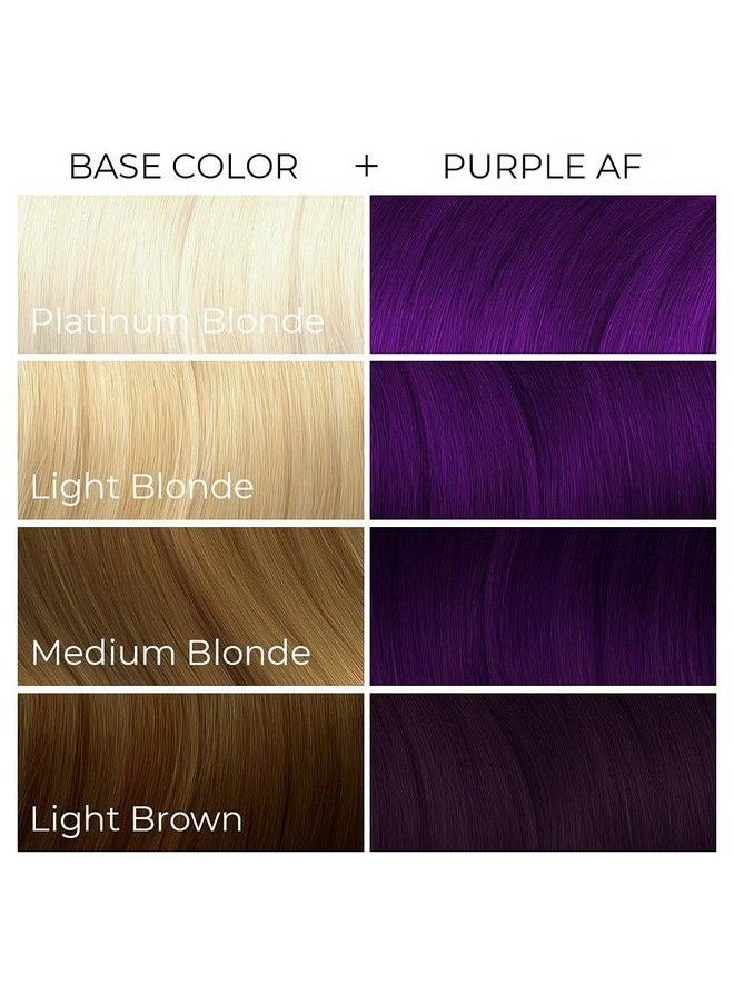ARCTIC FOX - Vegan And Crueltyfree Semipermanent Hair Color Dye (4 Fl Oz Purple Af) - Image 1