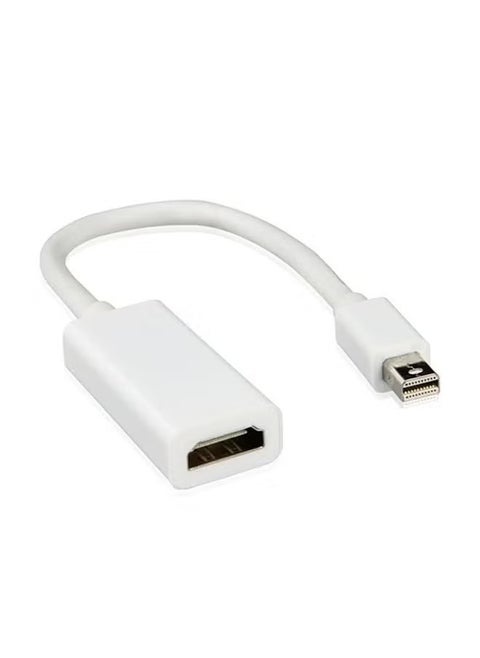 Mini DisplayPort DP to HDMI Adapter Cable -– Compatible with Mac, MacBook Pro & MacBook Air – High-Quality Video & Audio Output for External Displays