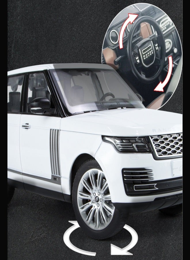 1:1850th anniversary acousto-optic pull-back alloy off-road vehicle model(black) - Image 3