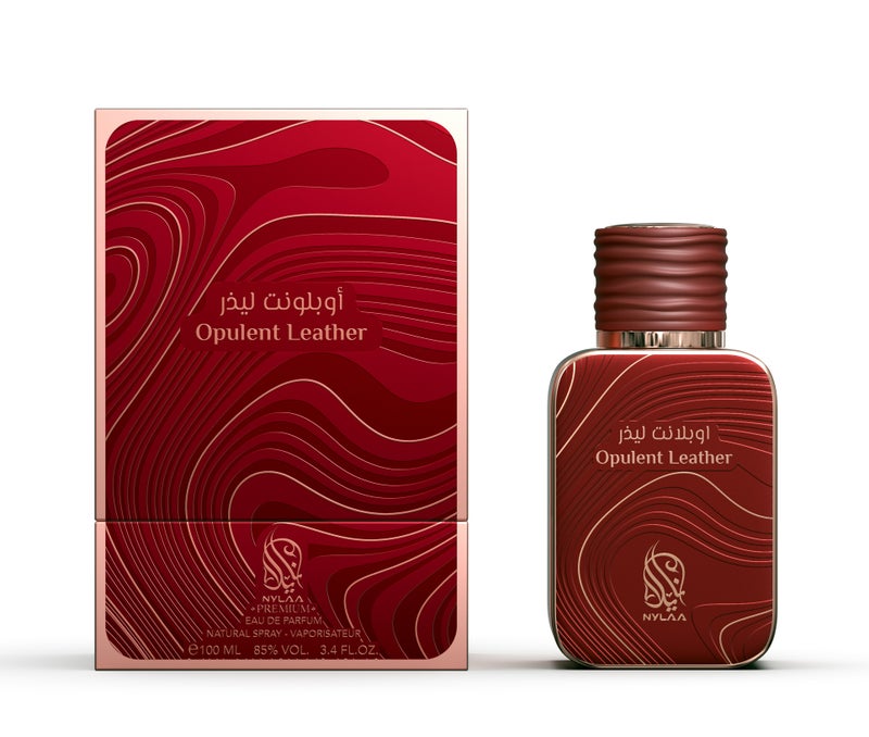 NYLAA Opulent Leather Eau De Parfum(EDP) 100ML | Premium Unisex (Men and Women) Perfume | Long Lasting Fragrance | Daily Use Perfume - Image 1