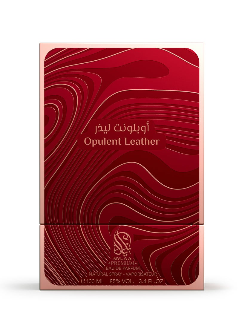 NYLAA Opulent Leather Eau De Parfum(EDP) 100ML | Premium Unisex (Men and Women) Perfume | Long Lasting Fragrance | Daily Use Perfume - Image 3