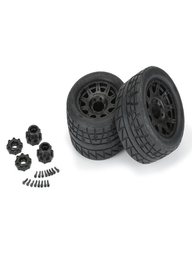 Pro-line Racing 1/8 Menace HP F/R 3.8 MT MTD 17mm Blk Raid 2 PRO1020610 RC Tire - Image 3