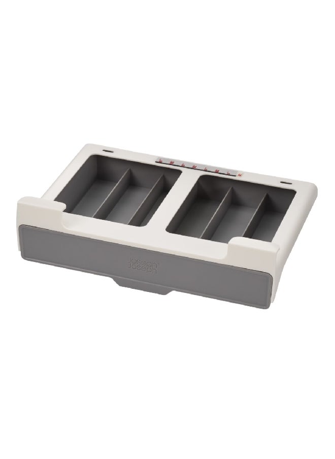 Joseph Joseph CupboardStore Under-Shelf Modern Design Plastic Coffee Pod Drawer Grey 3 x 10.25 x 7.25 Inch 851667  - Image 1