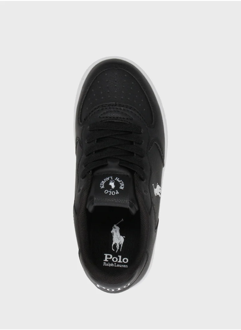 بولو رالف لورين Toe Low Top Sneakers