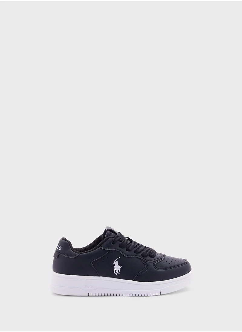 بولو رالف لورين Toe Low Top Sneakers