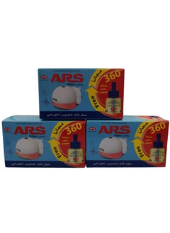 ARS ARS 3 Pieces Mosquito Killer With Multi Color Liquid 45ml 