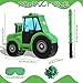 Aoriher Construction Tractor Piata with Blindfold and Bat Dump Truck Excavator Piata for Birthday Party Supplies Construction Theme Party Decor - Image 4
