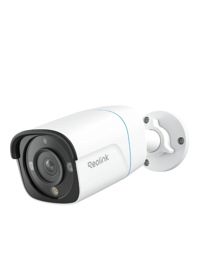 reolink RP-PCB8M 4K 8MP PoE Bullet Security Camera, 125° Ultra Wide Angle, 30FPS Ultra HD, AI Person Vehicle Detection, Color & IR Night Vision, IP67 Waterproof, 512GB microSD, Smart Perimeter Protection CCTV Camera - Image 1