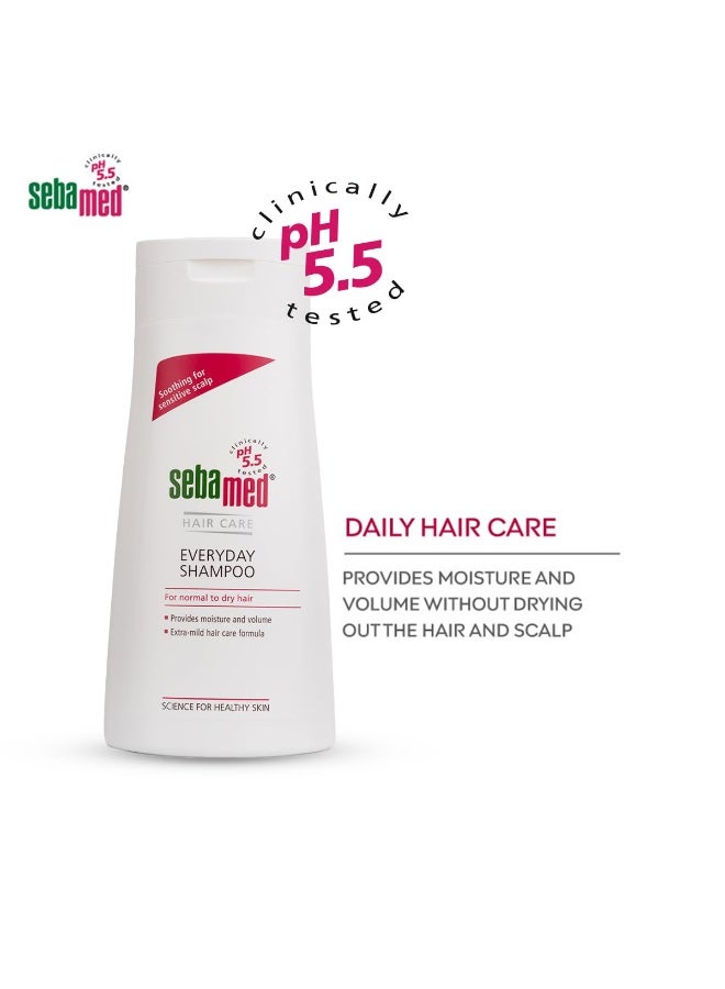 Sebamed Everyday Shampoo 400 Ml | Ph 5.5 | Normal To Dry Hair| Mild |Gives Moisture & Volume | Phthalates & SLS And Parabens Free - Image 2