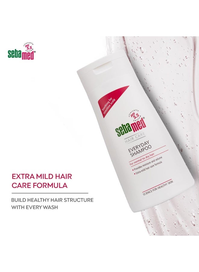 Sebamed Everyday Shampoo 400 Ml | Ph 5.5 | Normal To Dry Hair| Mild |Gives Moisture & Volume | Phthalates & SLS And Parabens Free - Image 3