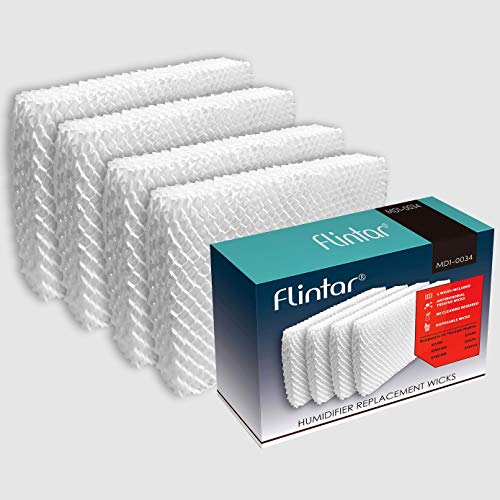 Flintar MD1-0034 Humidifier Replacement Wick Filters, Compatible with Vornado Evaporative Humidifier Evap40, Evap2, EV3, EV100, EV200, EVDC300, EVDC500, EVDC505 (Not for Evap3), 4-Pack - Image 5