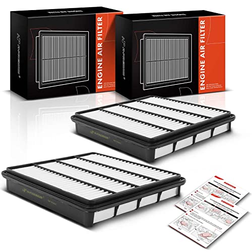 A-Premium APremium 2PC Engine Air Filter Compatible with Lexus LX570 Toyota Land Cruiser Sequoia Tundra 20082021 Replace 1780138030