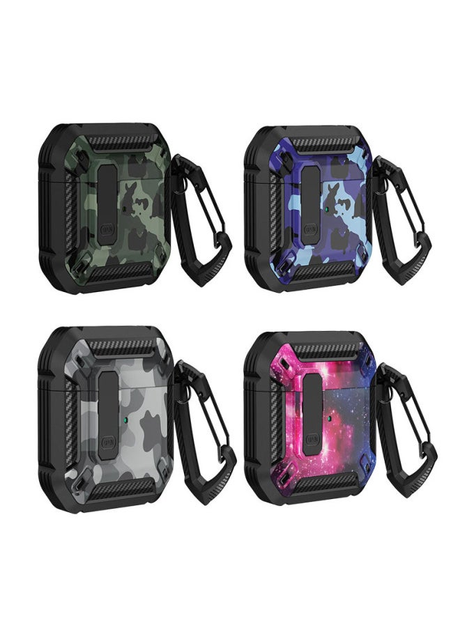 Generic Camouflage AirPods Pro Protective Case Soft Shell Full Cover Customized Design Bluetooth Earphone Cover For Apple 3rd Generation-Color:chrysanthemum-Applicable Model:AirPods Pro2 (paragraph 2022)  - Image 4