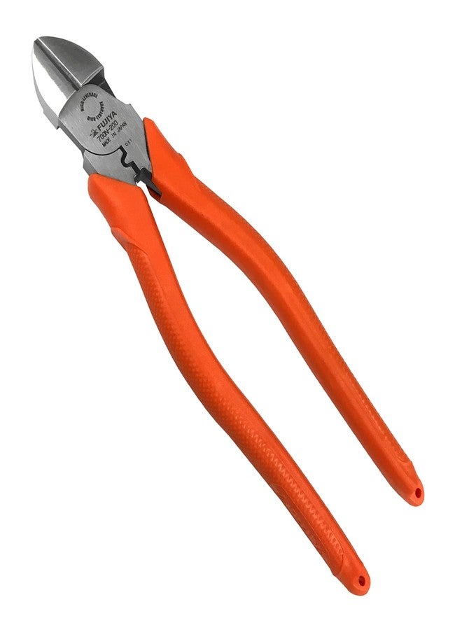 FUJIYA Tools, 700N-200, High Leverage Diagonal Cutting Nippers, 8 Inch - Image 1
