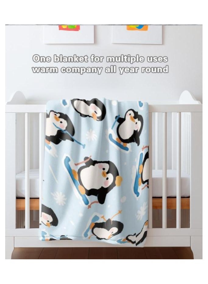 عام بطانية رقيقة من الفانيلا (دافئة ومريحة، ومناسبة للنوم واستخدام الألعاب وإزالة الغبار ومقاومة للرمل) 150 سم * 200 سم - 949 - Image 4