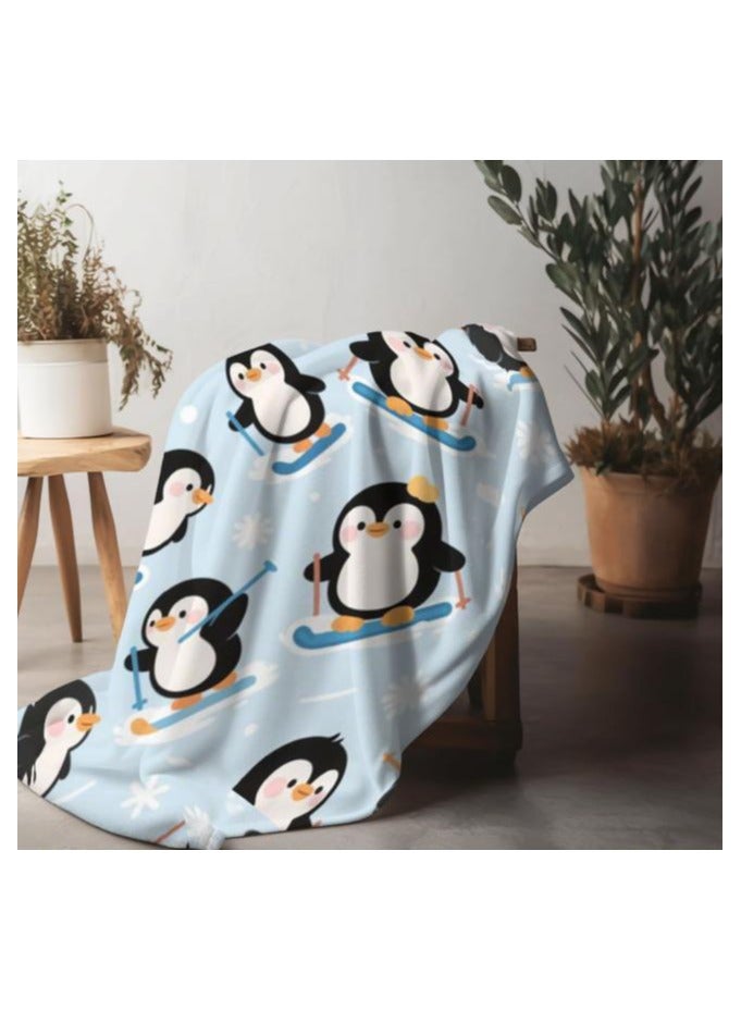 عام بطانية رقيقة من الفانيلا (دافئة ومريحة، ومناسبة للنوم واستخدام الألعاب وإزالة الغبار ومقاومة للرمل) 150 سم * 200 سم - 949 - Image 5