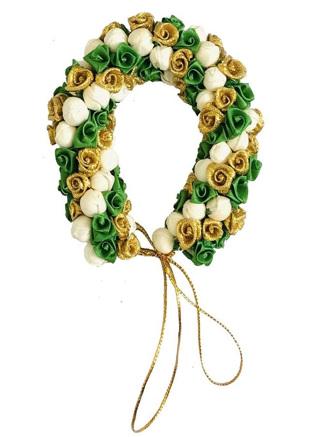 AorviDesigns™ Gajra لصنع كعكة الشعر، إكسسوارات الشعر Gajra/Vani للنساء الأنيقة، عبوة من قطعة واحدة - Image 1