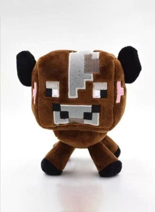 NIBEMINENT Minecraft Mooshroom Design Plush Stuffed Toy 16cm - Image 2