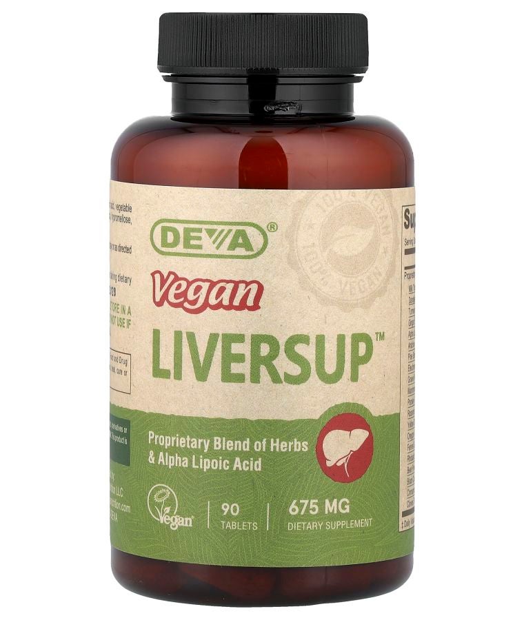 Deva Vegan Liversup™ 675 mg 90 Tablets